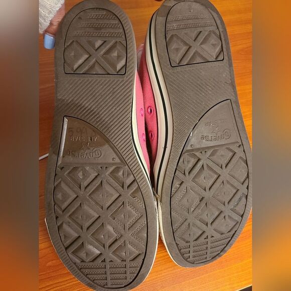 Kids Size 6.5 - Converse Chuck Taylor All Star Eva Lift High Tops embroidered - Picture 5 of 9